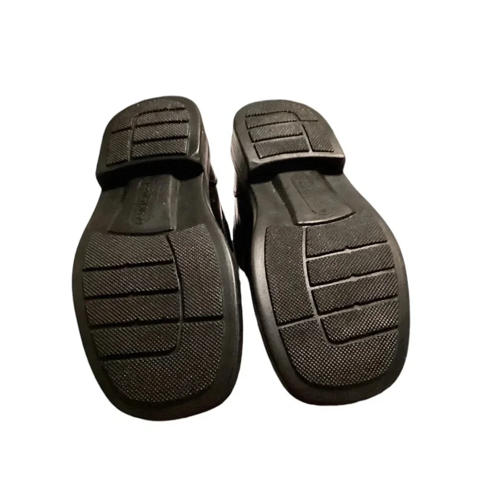 Deer Stags shoes Boys SZ 1M slip on black dress up holiday party  NWOB